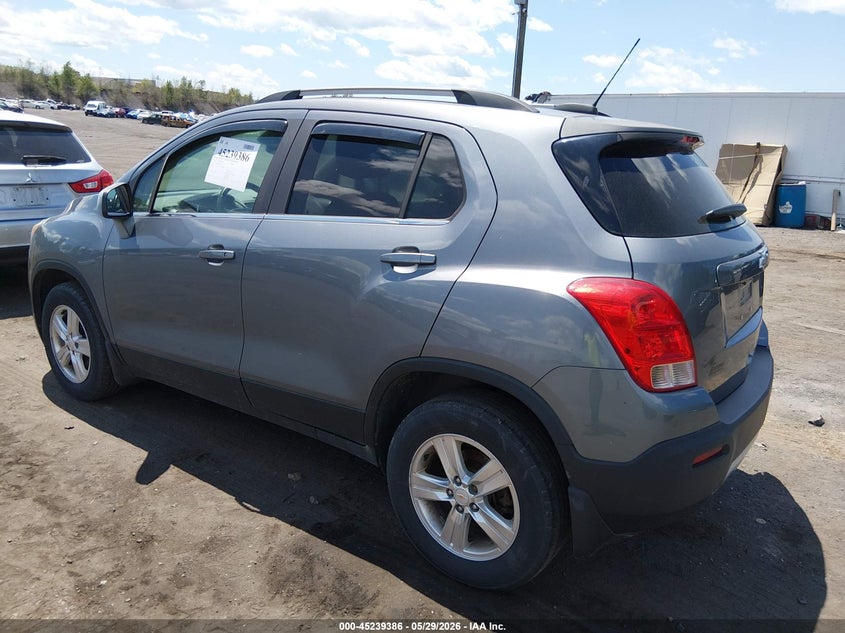 2015 Chevrolet Trax VIN KL7CJRSB5FB072321 IAAI salvage auction — REAR END, Salvage Title, sold $500 on 2026-07-21 (photo 3)