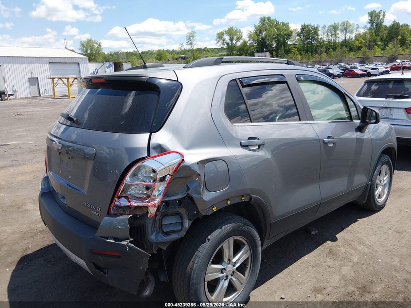 2015 Chevrolet Trax VIN KL7CJRSB5FB072321 IAAI salvage auction — REAR END, Salvage Title, sold $500 on 2026-07-21 (photo 4)