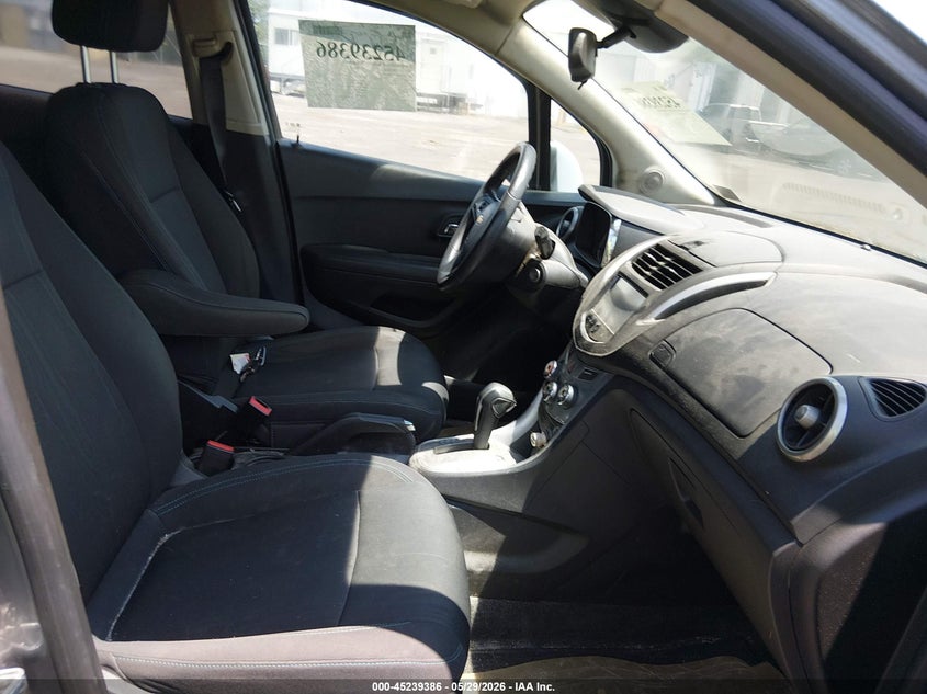 2015 Chevrolet Trax VIN KL7CJRSB5FB072321 IAAI salvage auction — REAR END, Salvage Title, sold $500 on 2026-07-21 (photo 5)