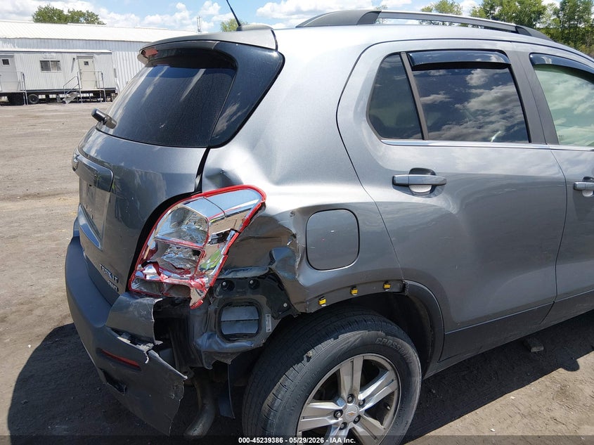 2015 Chevrolet Trax VIN KL7CJRSB5FB072321 IAAI salvage auction — REAR END, Salvage Title, sold $500 on 2026-07-21 (photo 6)
