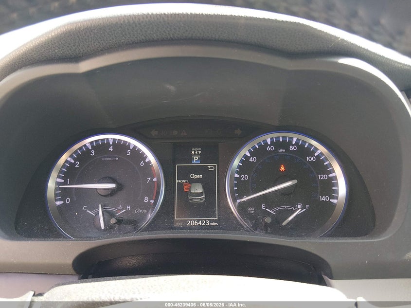 2014 Toyota Highlander VIN 5TDJKRFH2ES054565 IAAI salvage auction — LEFT SIDE, Salvage Title, sold $7,825 on 2026-07-06 (photo 7)