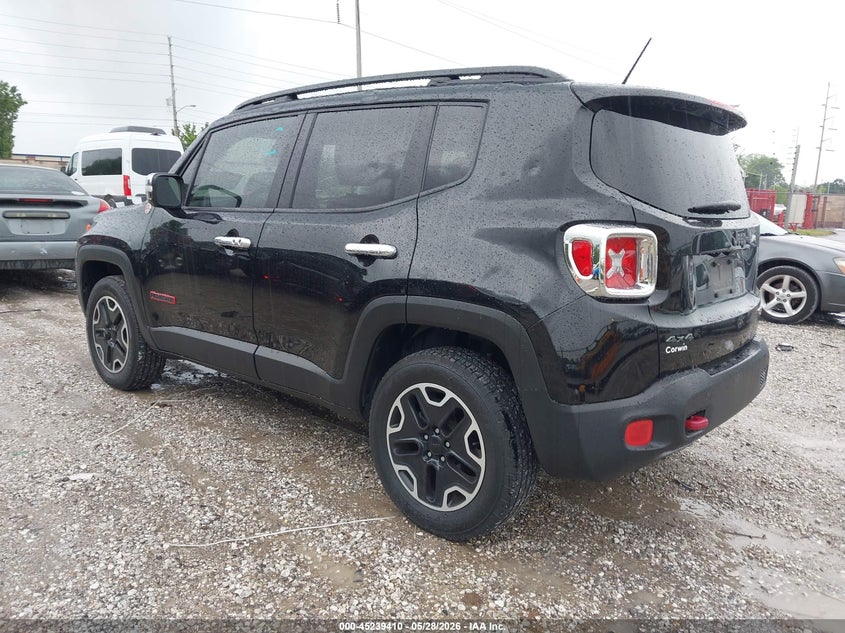 2017 Jeep Renegade VIN ZACCJBCB7HPG37380 IAAI salvage auction — HAIL, Salvage (Missouri), sold $4,700 on 2026-07-06 (photo 3)