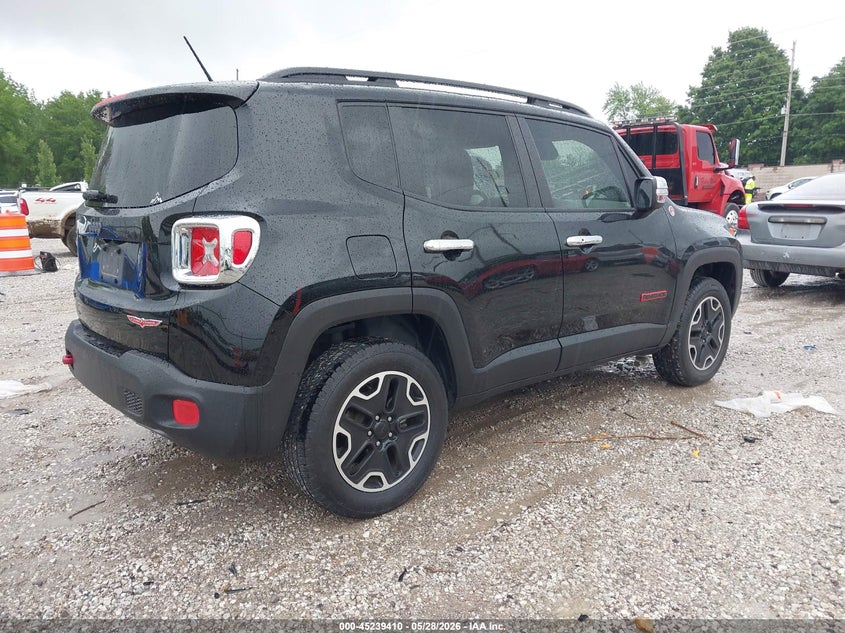 2017 Jeep Renegade VIN ZACCJBCB7HPG37380 IAAI salvage auction — HAIL, Salvage (Missouri), sold $4,700 on 2026-07-06 (photo 4)