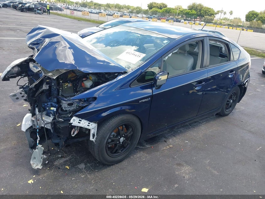 2015 Toyota Prius VIN JTDKN3DU0F1905477 IAAI salvage auction — FRONT END, Rebuildable (Florida), sold $375 on 2026-07-11 (photo 2)
