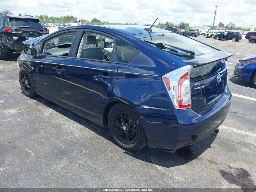 2015 Toyota Prius VIN JTDKN3DU0F1905477 IAAI salvage auction — FRONT END, Rebuildable (Florida), sold $375 on 2026-07-11 (photo 3)