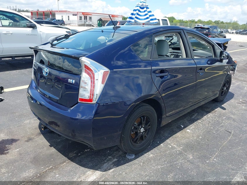 2015 Toyota Prius VIN JTDKN3DU0F1905477 IAAI salvage auction — FRONT END, Rebuildable (Florida), sold $375 on 2026-07-11 (photo 4)