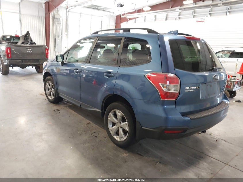 2016 Subaru Forester VIN JF2SJAFC4GH495197 IAAI salvage auction — FRONT END, Salvage Title, sold $550 on 2026-07-15 (photo 3)