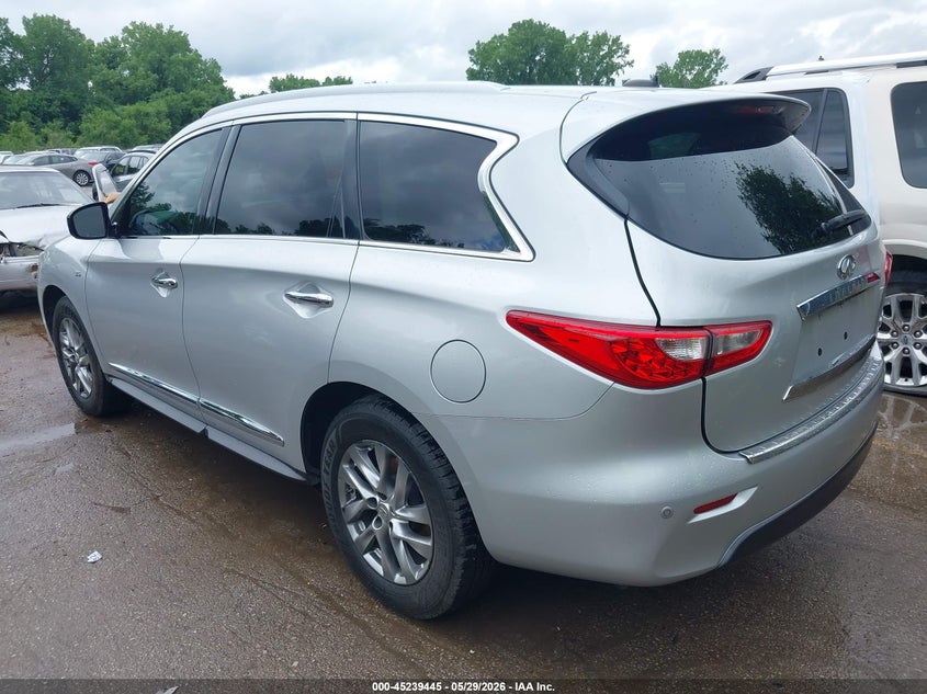 2015 Infiniti Qx60 VIN 5N1AL0MN2FC554614 IAAI salvage auction — RIGHT FRONT, Salvage Title, sold $1,600 on 2026-07-22 (photo 3)
