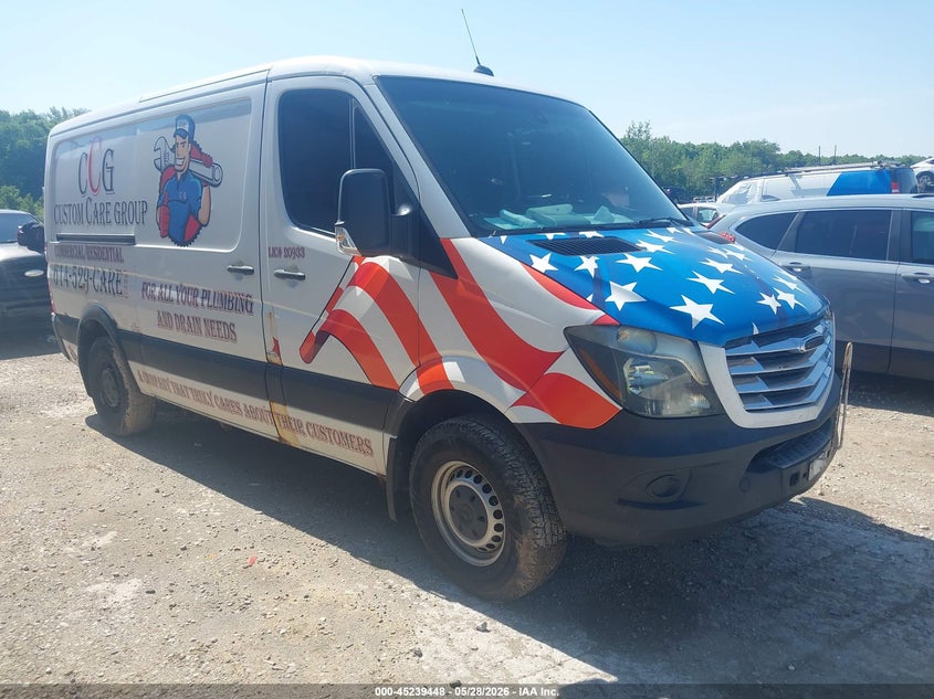 2016 Mercedes-benz Sprinter VIN WD3PE7DD4GP264467 IAAI salvage auction — NORMAL WEAR, Original (Ohio), sold $950 on 2026-07-15 (photo 1)
