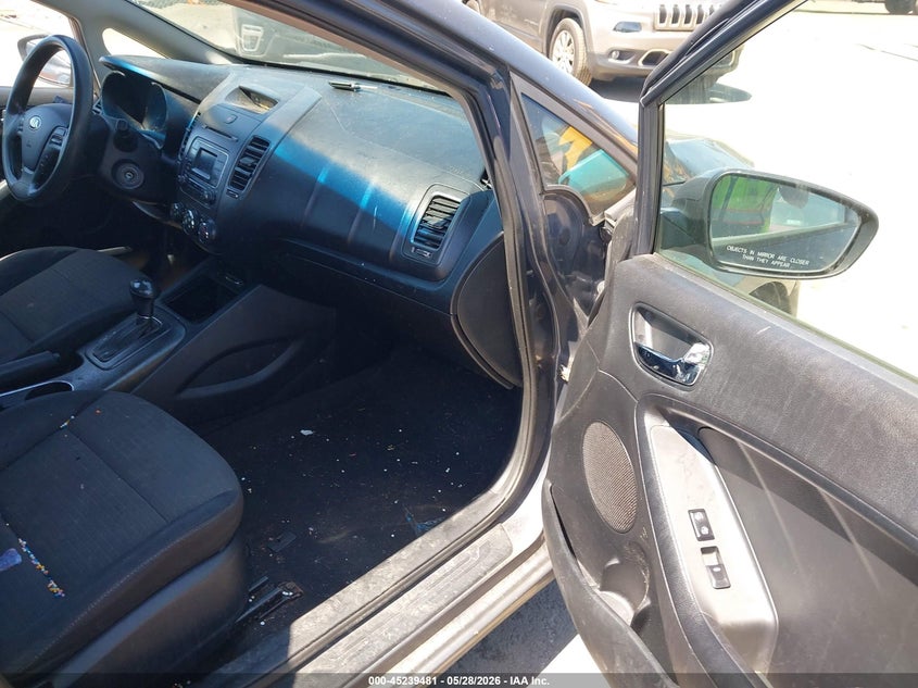 2014 Kia Forte VIN KNAFX4A67E5135368 IAAI salvage auction — LEFT FRONT, Original (Ohio), sold $350 on 2026-07-14 (photo 5)