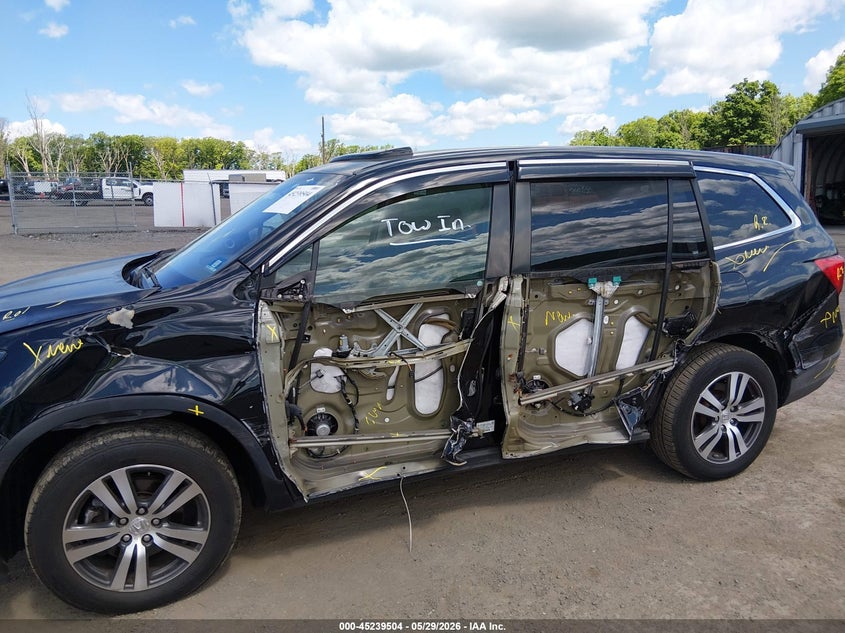 2017 Honda Pilot VIN 5FNYF6H75HB006086 IAAI salvage auction — SIDE, Salvage (New Jersey), sold $1,900 on 2026-07-24 (photo 6)