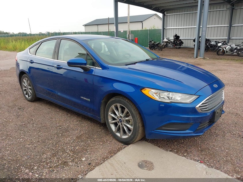 2017 Ford Fusion VIN 3FA6P0UU0HR345114 — IAAI salvage auction photo