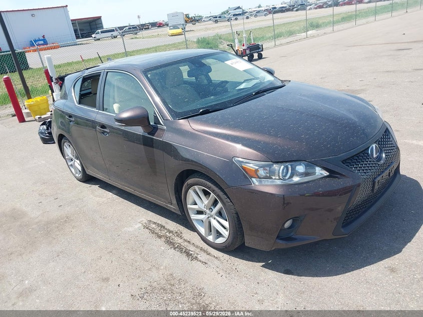 2014 Lexus Ct VIN JTHKD5BHXE2194382 IAAI salvage auction — ROOF, Salvage (Minnesota), sold $4,100 on 2026-07-13 (photo 1)