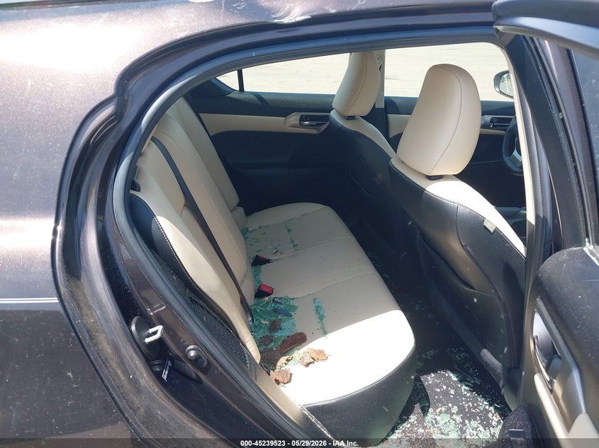2014 Lexus Ct VIN JTHKD5BHXE2194382 IAAI salvage auction — ROOF, Salvage (Minnesota), sold $4,100 on 2026-07-13 (photo 8)