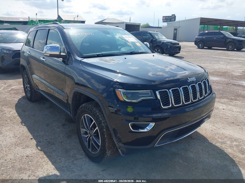 2019 Jeep Grand cherokee VIN 1C4RJEBG0KC680608 IAAI salvage auction — HAIL, Salvage Title, sold $7,000 on 2026-07-29 (photo 1)