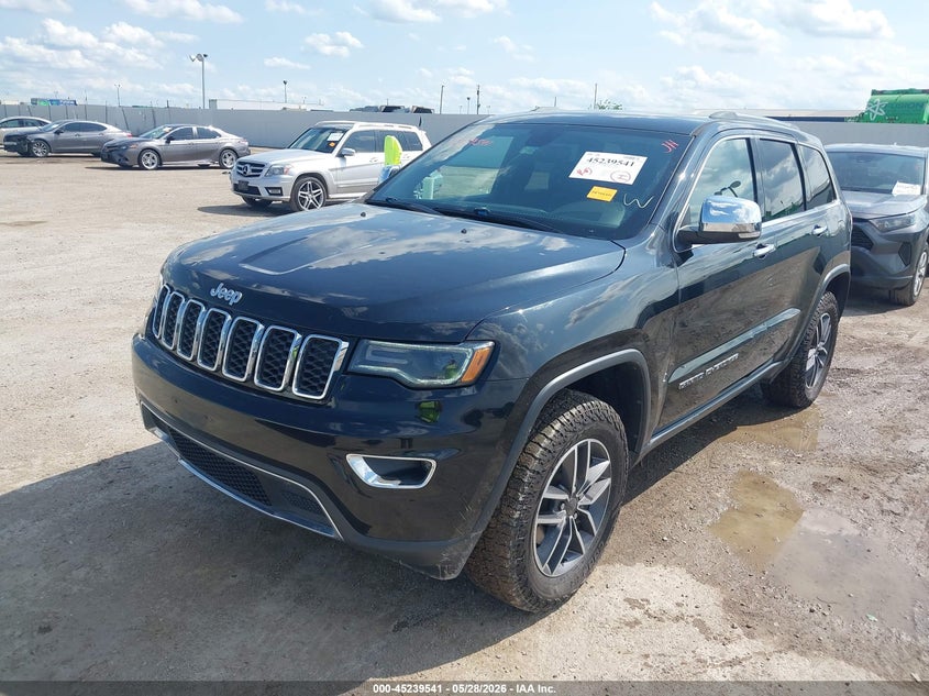 2019 Jeep Grand cherokee VIN 1C4RJEBG0KC680608 IAAI salvage auction — HAIL, Salvage Title, sold $7,000 on 2026-07-29 (photo 2)