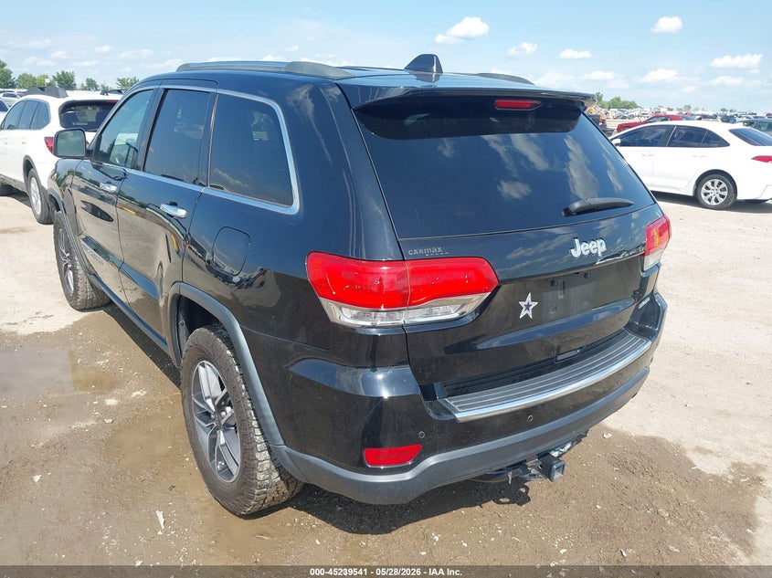 2019 Jeep Grand cherokee VIN 1C4RJEBG0KC680608 IAAI salvage auction — HAIL, Salvage Title, sold $7,000 on 2026-07-29 (photo 3)
