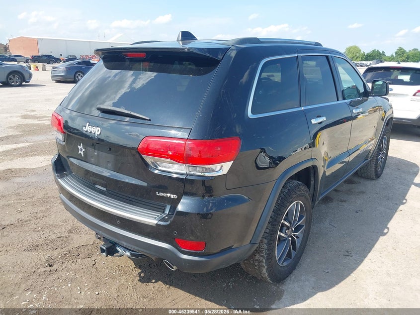 2019 Jeep Grand cherokee VIN 1C4RJEBG0KC680608 IAAI salvage auction — HAIL, Salvage Title, sold $7,000 on 2026-07-29 (photo 4)