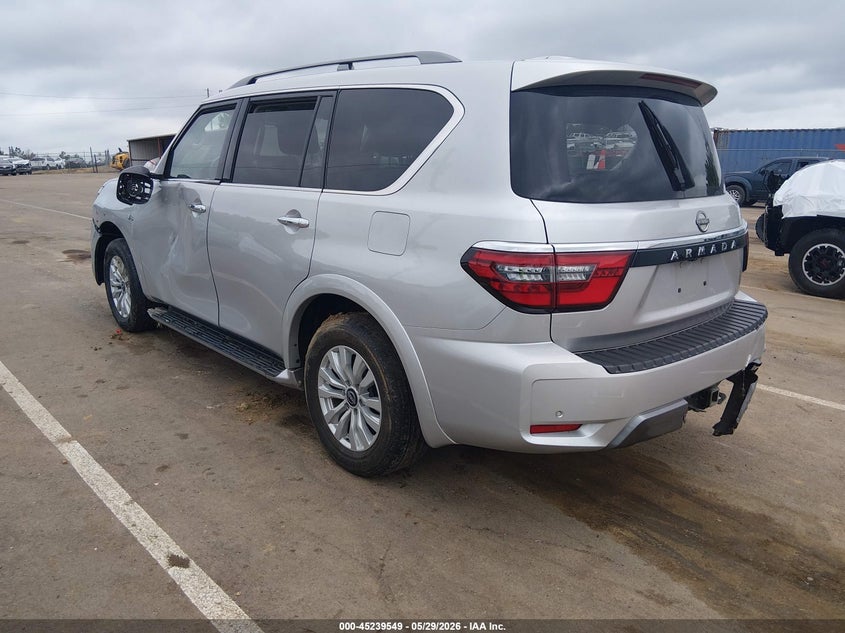 2021 Nissan Armada VIN JN8AY2AD6M9661726 IAAI salvage auction — REAR END, Salvage (Mississippi), sold $5,400 on 2026-07-24 (photo 3)