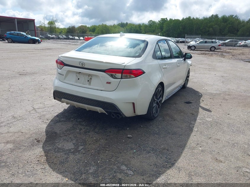 2020 Toyota Corolla VIN 5YFS4RCE5LP039007 IAAI salvage auction — FRONT END, Salvage (Massachusetts), sold $3,500 on 2026-07-27 (photo 4)