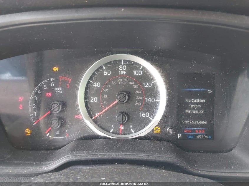2020 Toyota Corolla VIN 5YFS4RCE5LP039007 IAAI salvage auction — FRONT END, Salvage (Massachusetts), sold $3,500 on 2026-07-27 (photo 7)