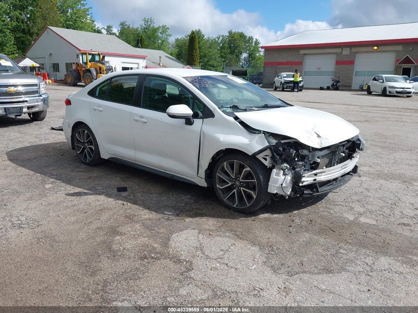 2020 Toyota Corolla VIN 5YFS4RCE5LP039007 IAAI salvage auction — FRONT END, Salvage (Massachusetts), sold $3,500 on 2026-07-27 (photo 1)