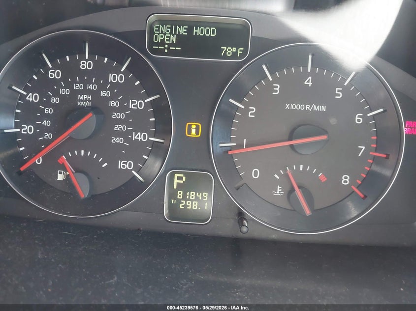 2011 Volvo S40 VIN YV1672MS6B2538538 IAAI salvage auction — NORMAL WEAR, Clear - Dealer Only (California), sold $1,175 on 2026-07-06 (photo 7)
