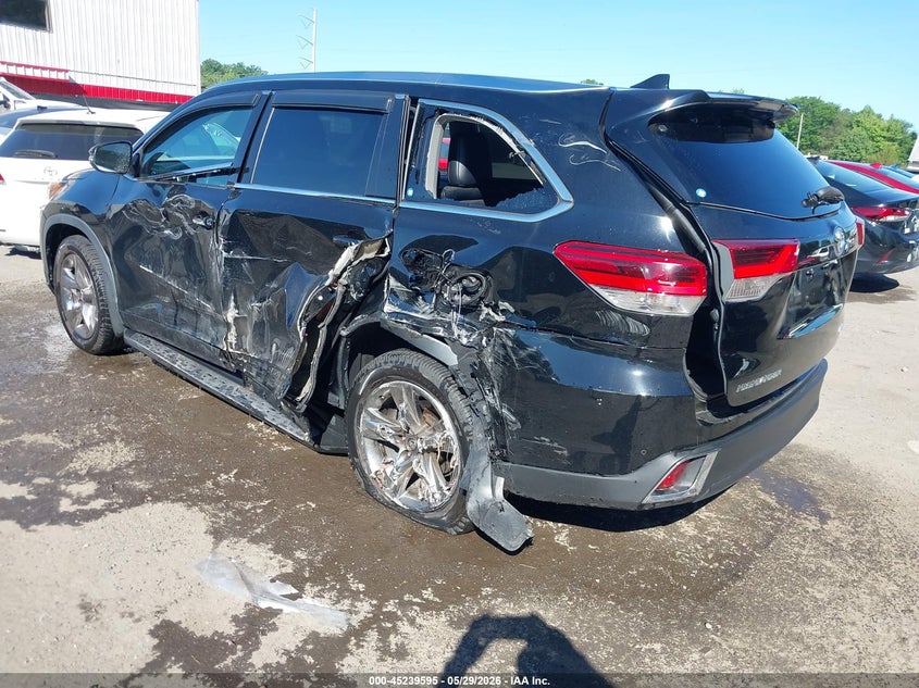 2018 Toyota Highlander VIN 5TDDZRFH1JS871223 IAAI salvage auction — LEFT SIDE, Salvage - Greater Than 75% (Maryland), sold $8,700 on 2026-07-15 (photo 3)