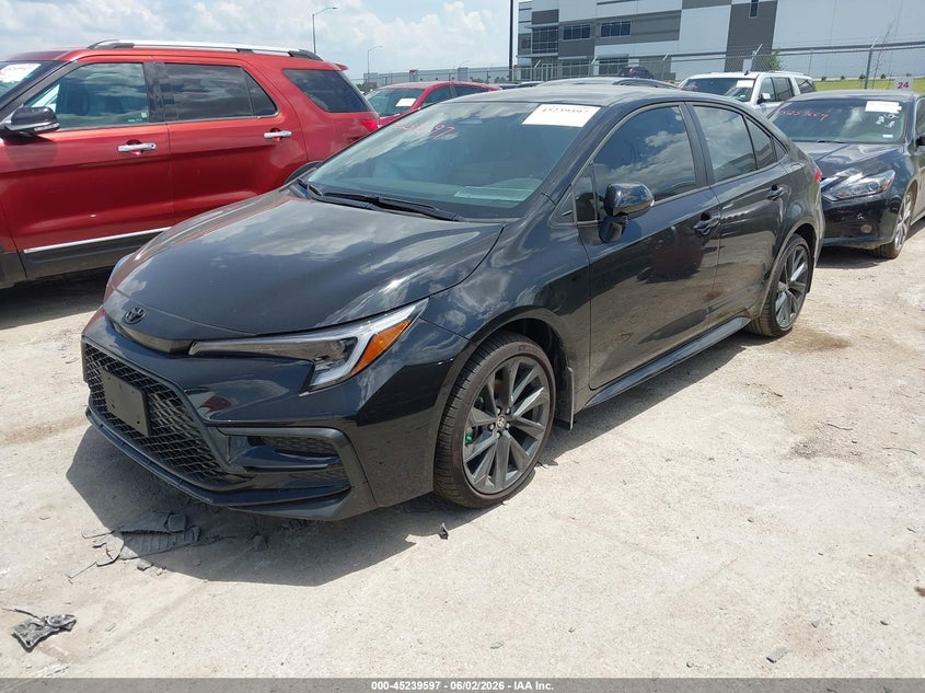 2026 Toyota Corolla VIN 5YFS4MCE0TP276748 IAAI salvage auction — RIGHT SIDE, Salvage (Texas), sold $7,500 on 2026-07-30 (photo 2)