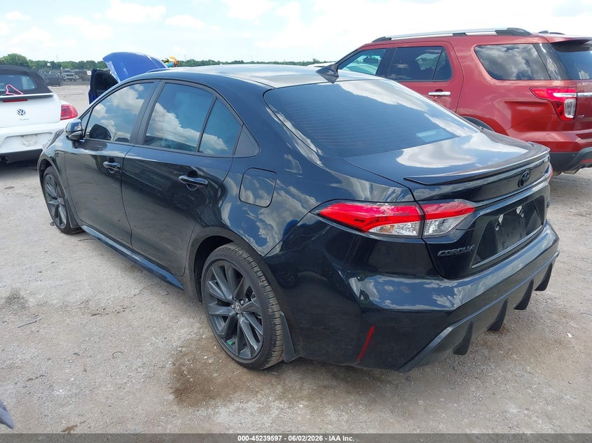 2026 Toyota Corolla VIN 5YFS4MCE0TP276748 IAAI salvage auction — RIGHT SIDE, Salvage (Texas), sold $7,500 on 2026-07-30 (photo 3)