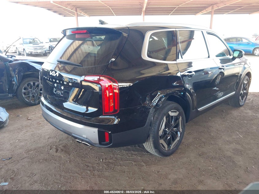 2025 Kia Telluride VIN 5XYP64GC5SG734943 IAAI salvage auction — FRONT END, Salvage (Arizona), sold $11,675 on 2026-07-28 (photo 4)