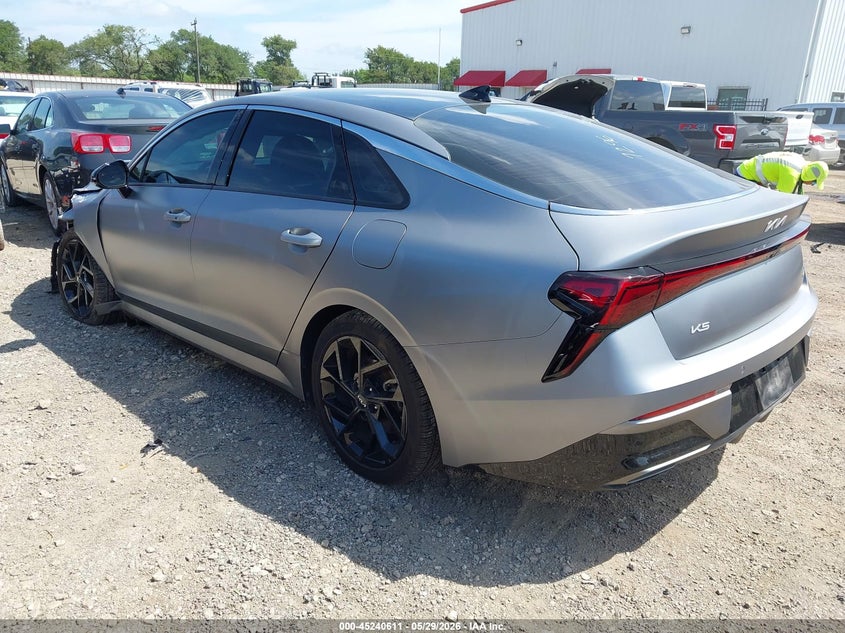 2026 Kia K5 VIN KNAG64J76T5397296 IAAI salvage auction — LEFT FRONT, Salvage Title, sold $9,450 on 2026-09-15 (photo 3)