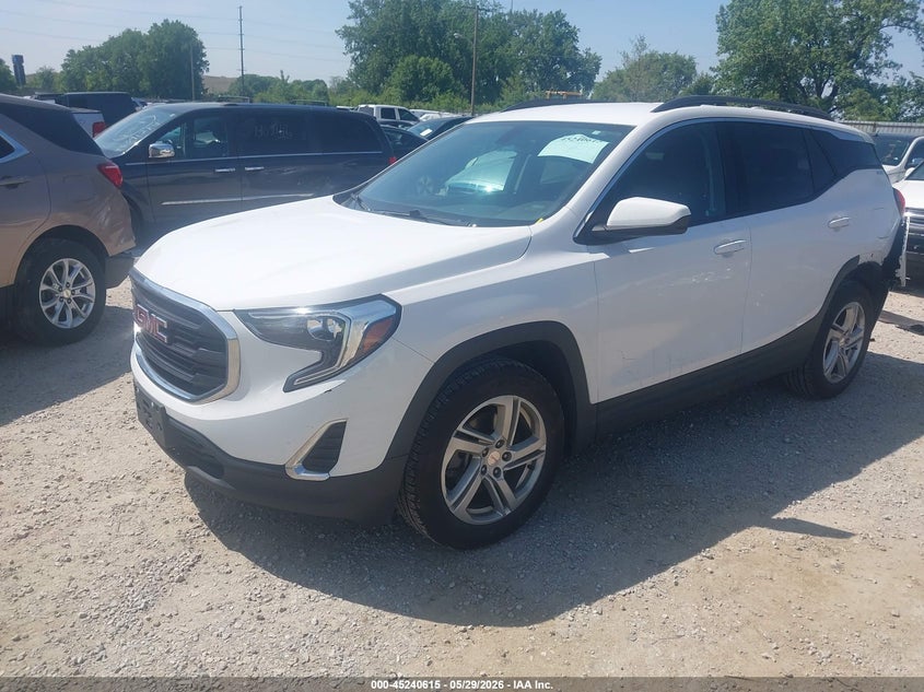 2018 Gmc Terrain VIN 3GKALMEX4JL141672 IAAI salvage auction — FRONT & REAR, Salvage Title, sold $2,900 on 2026-08-26 (photo 2)