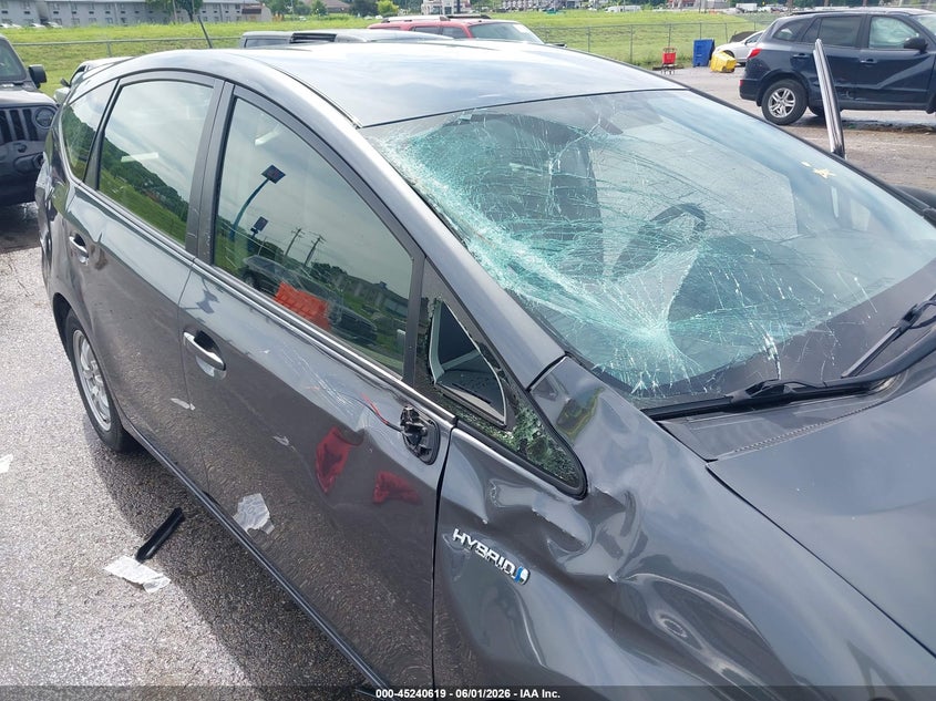 2013 Toyota Prius v VIN JTDZN3EU5D3290083 IAAI salvage auction — SIDE, Salvage (Missouri), sold $1,075 on 2026-07-07 (photo 6)