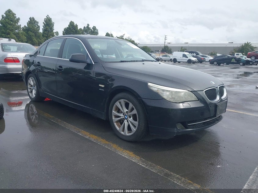 2010 BMW 5 series VIN WBANV9C50AC391540 IAAI salvage auction — NORMAL WEAR, Clear (New York), sold $350 on 2026-07-06 (photo 1)