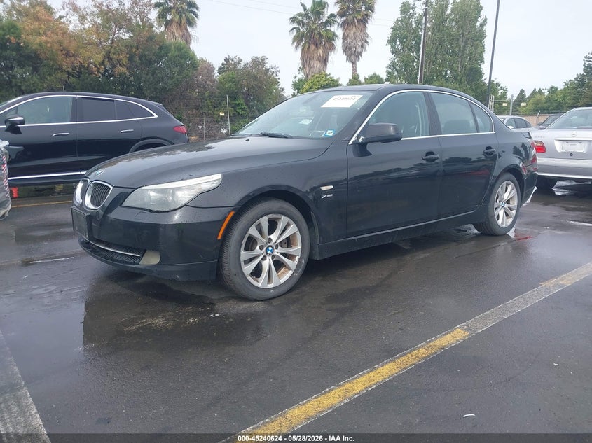 2010 BMW 5 series VIN WBANV9C50AC391540 IAAI salvage auction — NORMAL WEAR, Clear (New York), sold $350 on 2026-07-06 (photo 2)