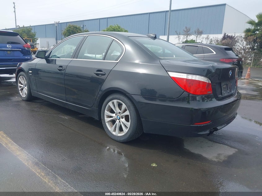 2010 BMW 5 series VIN WBANV9C50AC391540 IAAI salvage auction — NORMAL WEAR, Clear (New York), sold $350 on 2026-07-06 (photo 3)