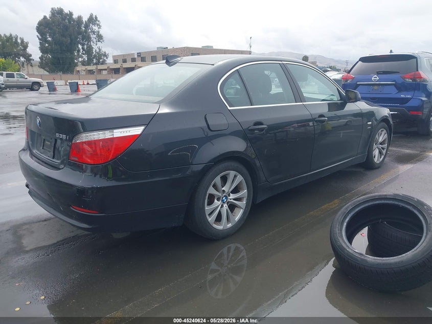 2010 BMW 5 series VIN WBANV9C50AC391540 IAAI salvage auction — NORMAL WEAR, Clear (New York), sold $350 on 2026-07-06 (photo 4)