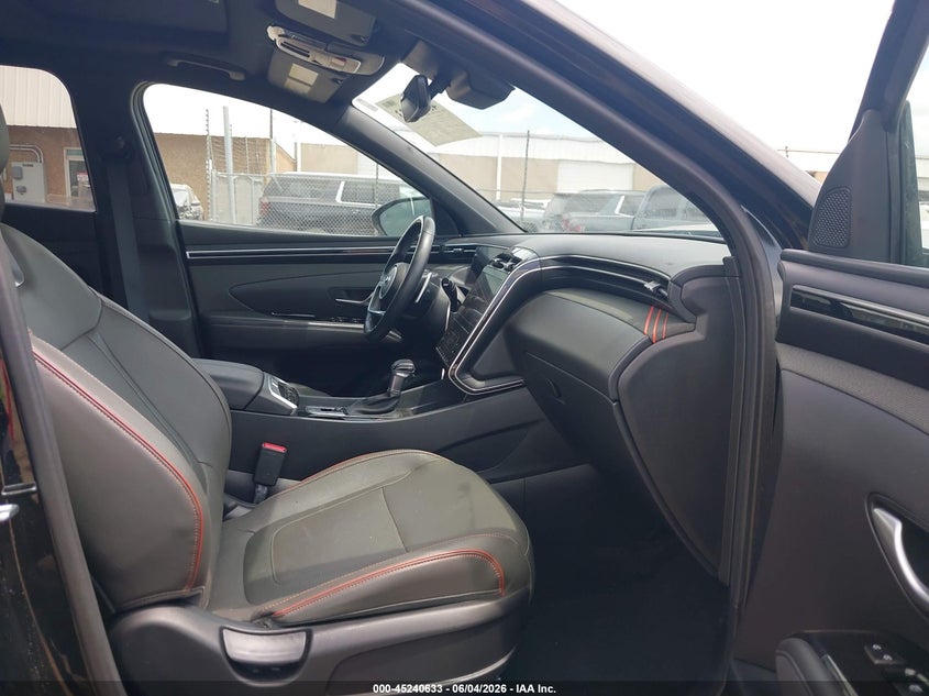 2022 Hyundai Santa cruz VIN 5NTJEDAF5NH023771 IAAI salvage auction — FRONT END, Clear (Oklahoma), sold $4,150 on 2026-07-22 (photo 5)