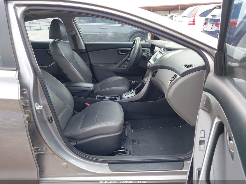 2012 Hyundai Elantra VIN KMHDH4AE0CU272858 IAAI salvage auction — REAR END, Salvage (Texas), sold $1,600 on 2026-07-25 (photo 5)