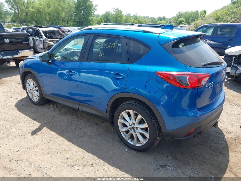 2013 Mazda Cx-5 VIN JM3KE4DE2D0165763 IAAI salvage auction — FRONT END, Salvage Title, sold $1,500 on 2026-08-02 (photo 3)