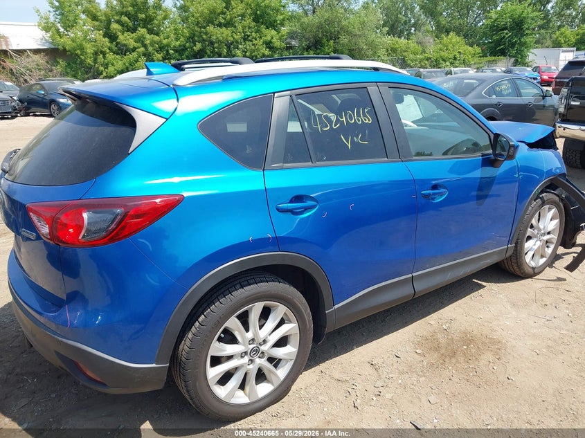2013 Mazda Cx-5 VIN JM3KE4DE2D0165763 IAAI salvage auction — FRONT END, Salvage Title, sold $1,500 on 2026-08-02 (photo 4)