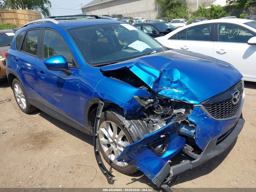 2013 Mazda Cx-5 VIN JM3KE4DE2D0165763 IAAI salvage auction — FRONT END, Salvage Title, sold $1,500 on 2026-08-02 (photo 6)