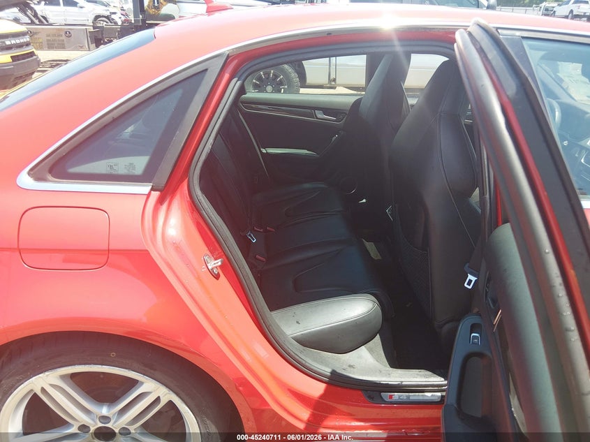 2014 Audi S4 VIN WAUKGAFL5EA098453 IAAI salvage auction — FRONT & REAR, Salvage Title, sold $750 on 2026-07-15 (photo 8)