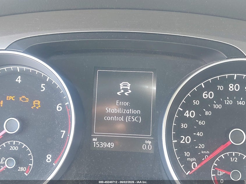2015 Volkswagen Golf sportsvan VIN 3VWC17AUXFM501324 IAAI salvage auction — NORMAL WEAR, Salvage Title, sold $325 on 2026-07-20 (photo 7)