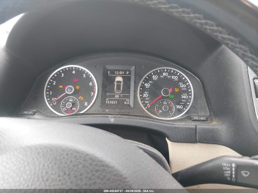 2014 Volkswagen Tiguan VIN WVGBV3AX7EW553171 IAAI salvage auction — NORMAL WEAR, Clear (Colorado), sold $1,100 on 2026-07-14 (photo 7)