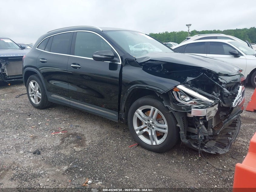 2022 Mercedes-benz Gla-klasse VIN W1N4N4GB1NJ322271 IAAI salvage auction — FRONT END, Salvage (Georgia), sold $25 on 2026-07-29 (photo 1)