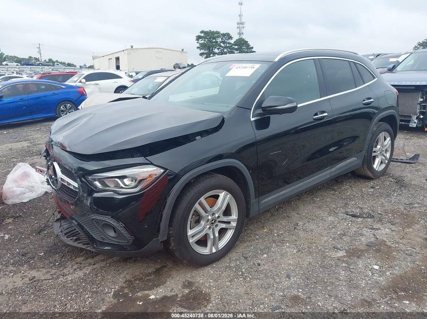 2022 Mercedes-benz Gla-klasse VIN W1N4N4GB1NJ322271 IAAI salvage auction — FRONT END, Salvage (Georgia), sold $25 on 2026-07-29 (photo 2)