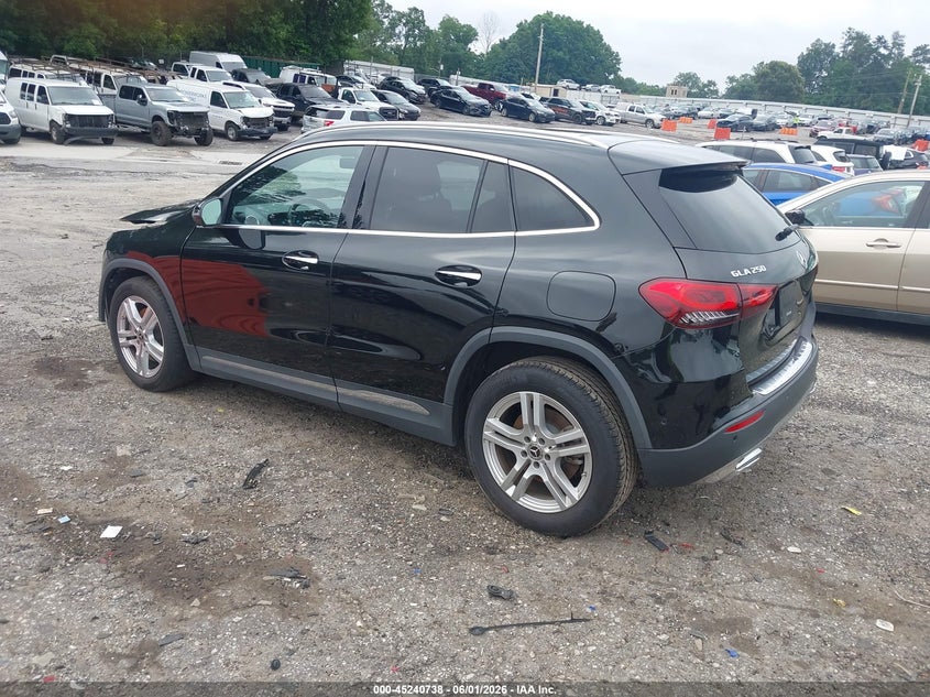 2022 Mercedes-benz Gla-klasse VIN W1N4N4GB1NJ322271 IAAI salvage auction — FRONT END, Salvage (Georgia), sold $25 on 2026-07-29 (photo 3)