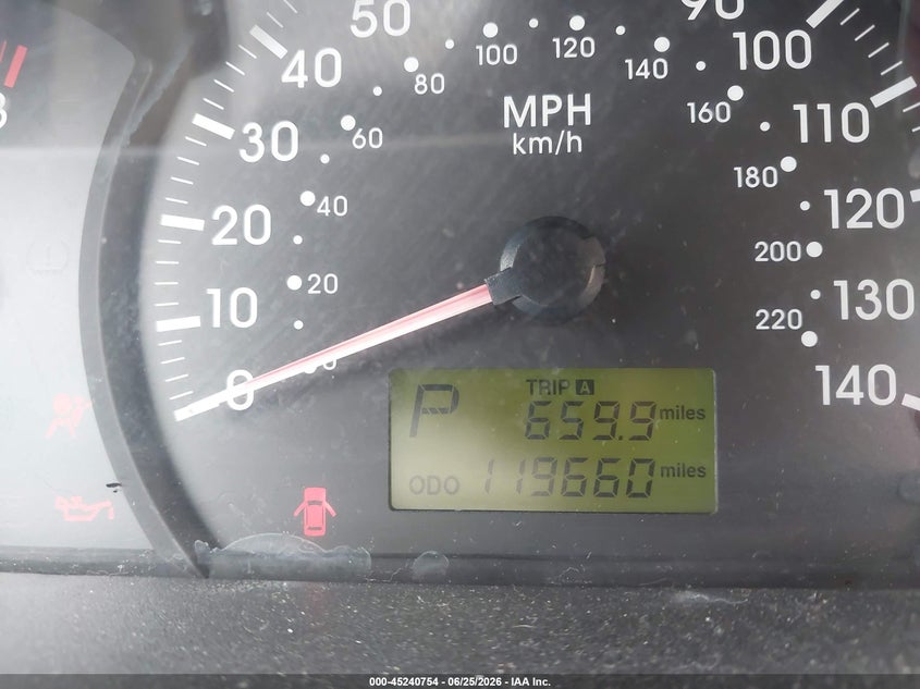 2005 Kia Spectra VIN KNAFE122X55188615 IAAI salvage auction — LEFT & RIGHT, Original (Texas), sold $550 on 2026-07-15 (photo 7)